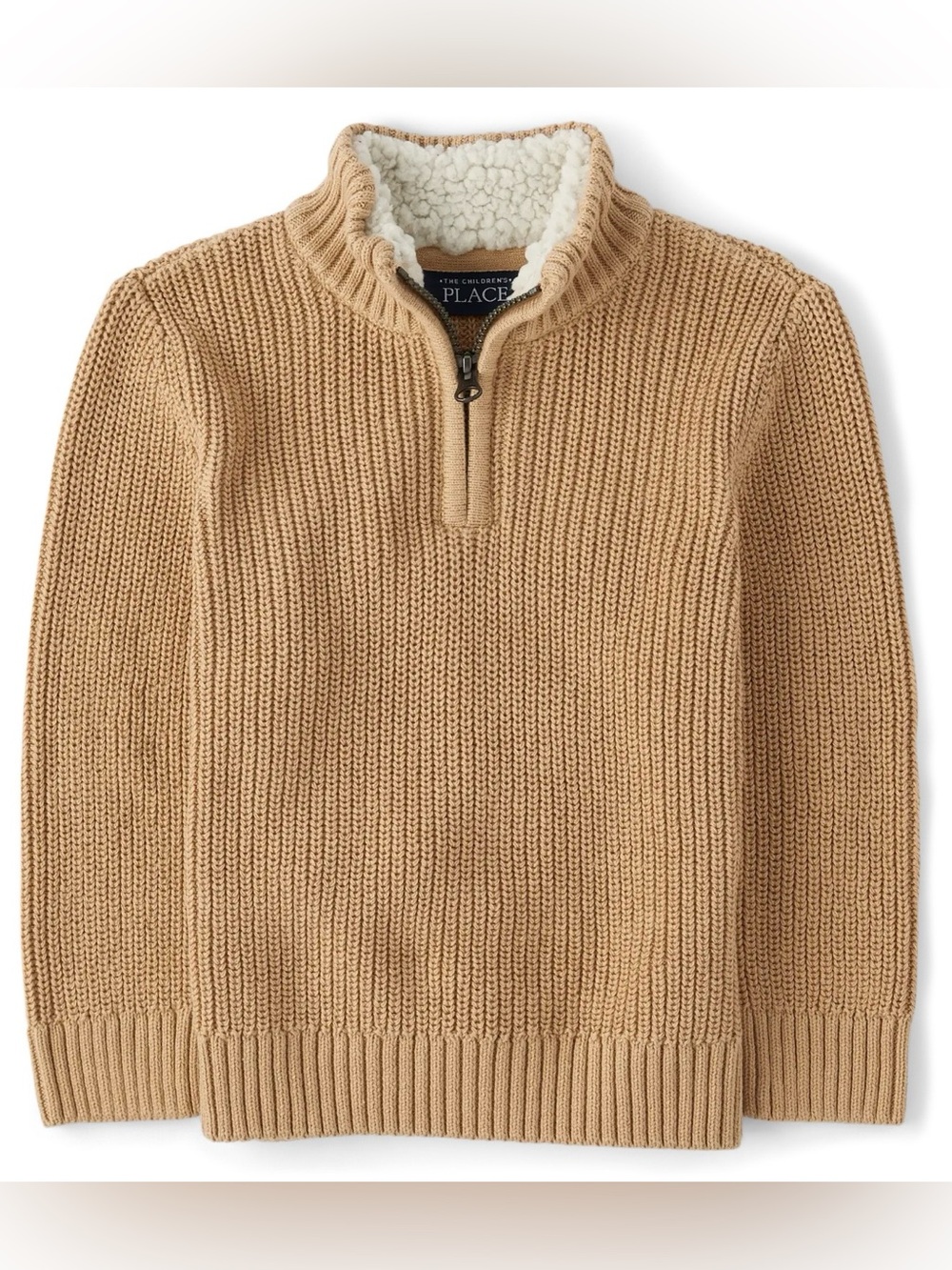 Boys Quarter-Zip Sweater